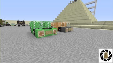 Minecraft - How To Build Transformers 2 Skids and Mudflap!