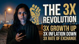 Let’s bring the change 3X growth up, 3X inflation down, 3X Rate of Exchange.
