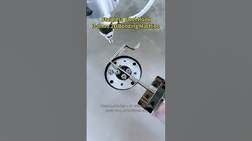 Wire 2D Bending Machine of various 2D shapes