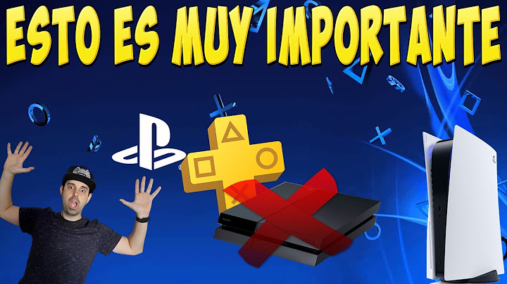 Si tienes una PS4 o PS5 tienes que ver este video MUY IMPORTANTE