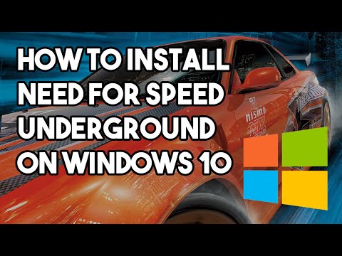 How to Install NFS Underground on a Windows 10 PC | Classic NFS PC Install Tutorials