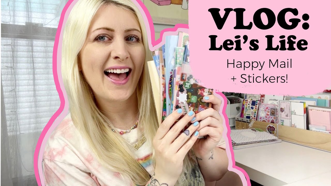 STUDIO VLOG: Happy Mail + Stickers!
