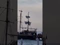 отправление пиратского корабля #лазеревское #сочи #черноеморе черное