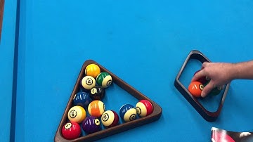How to Rack Pool Balls
