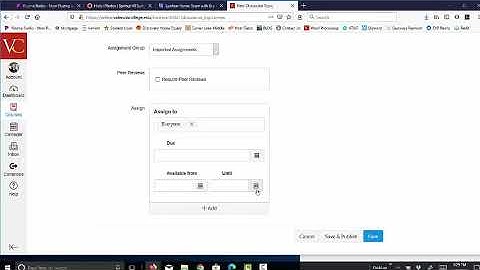 How to Create a Discussion Assignment in Canvas