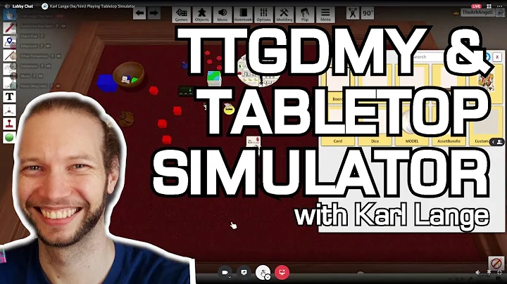 Karl Lange teaches TTGDMY the basics of Tabletop S...