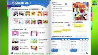 Everybody Up 3-Check up 1- Unit 1 and 2