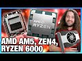 AMD Ryzen 6000 CPUs, AM5 Socket, Zen 4, R7 5800X3D, &amp; RX 6500 XT