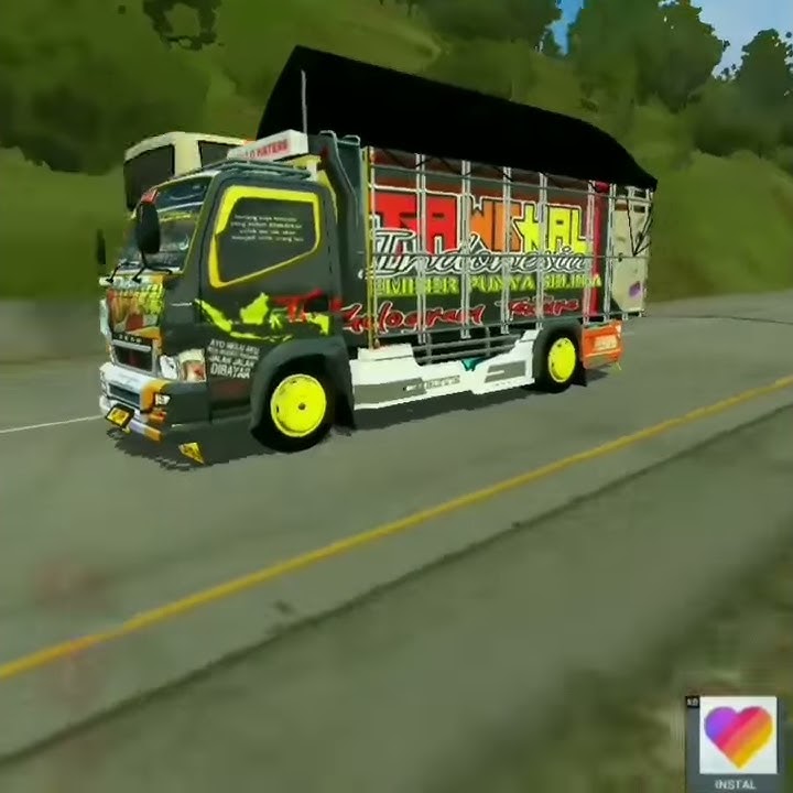 bussid oleng knalpot guguk santuy