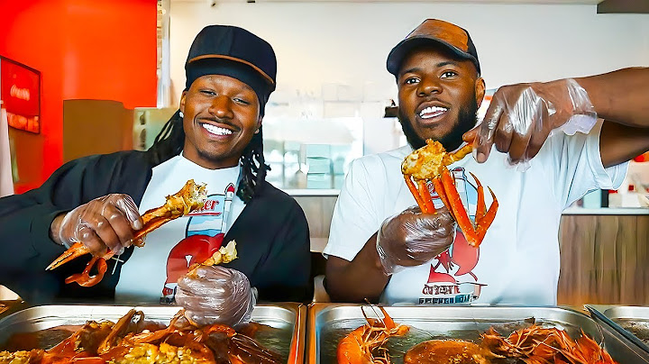 Chrisnxtdoor & Duke Dennis Seafood MUKBANG!