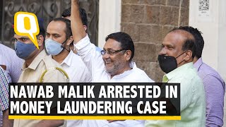 NCP Leader Nawab Malik Arrested by ED in Dawood Money Laundering Case | The Quint