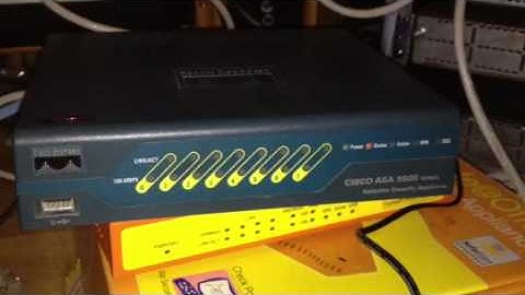 Cisco ASA 5505 failure ?