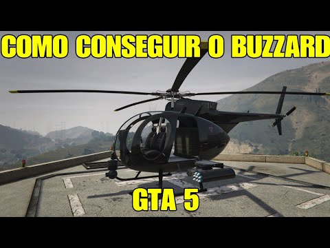 GTA 5 - BUZZARD - Como conseguir um helicoptero de ataque (localização) sem  códigos GTA V 