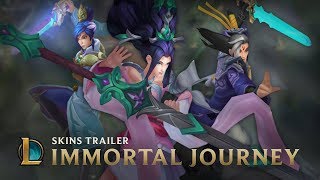 The Quest for the Sacred Sword | Immortal Journey 2017 Skins Trailer - League of Legends