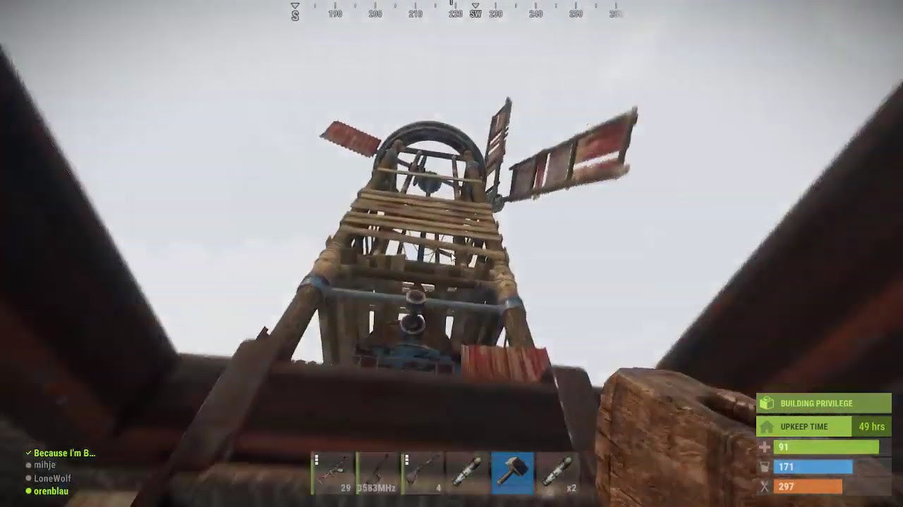 Rust Remote RUST Remote Toggle missile turret test - YouTube