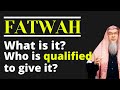 What Does Fatwa Mean Who Is Qualified To Give A Fatwa Sheikh Assim Al Hakeem