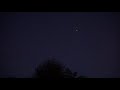 The International Space Station (ISS) Passing Overhead