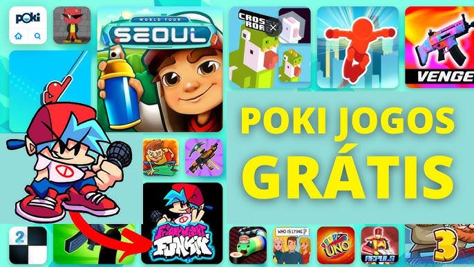 JOGOS ONLINE GRÁTIS NA POKI - GAME PLAY TOP 3 