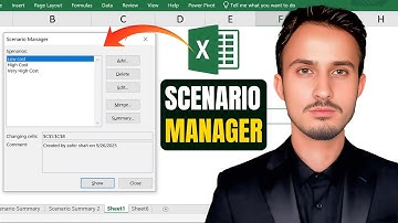 How to Use Scenario Manager in Excel | Excel Scenario Manager
