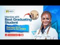 Interview with Best graduating Student, pharmacy, UNIBEN