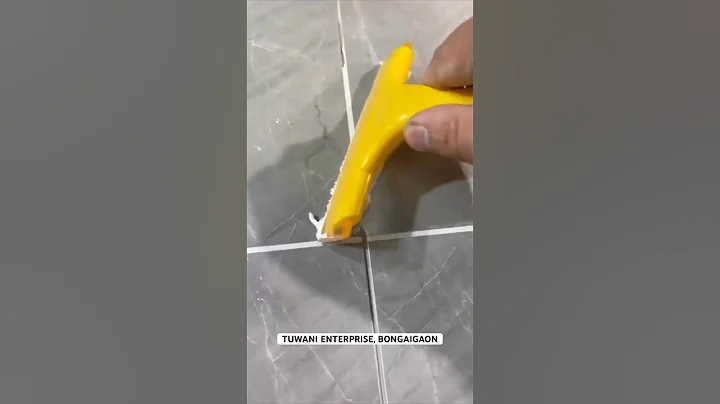 SATISFYING GROUT APPLICATION    #shorts#viral