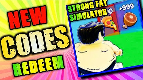 All Secret strong fat simulator Codes 2023 | Codes for strong fat simulator 2023 - Roblox Code