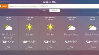 Winter Weather Advisory Until Mon., 12:00 PM CST