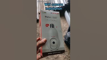 Cp Plus Wifi Camera CP-T31A plug 🔌 in Holder system #shorts