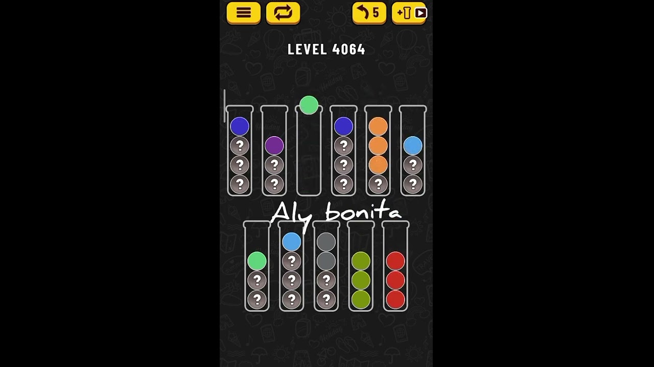 ball sort puzzle level 4064