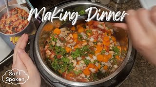 ASMR | Making Dinner 🍲🥣 | Soft Spoken, Lofi ASMR, Instant Pot Recipes screenshot 3