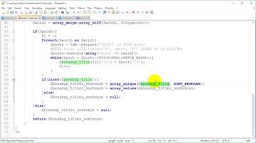 PHP Search Spider #4 The second search level
