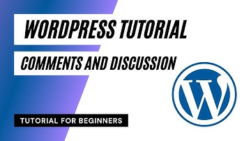 Comments and Discussion - WordPress Tutorial for Beginners in Urdu Hindi