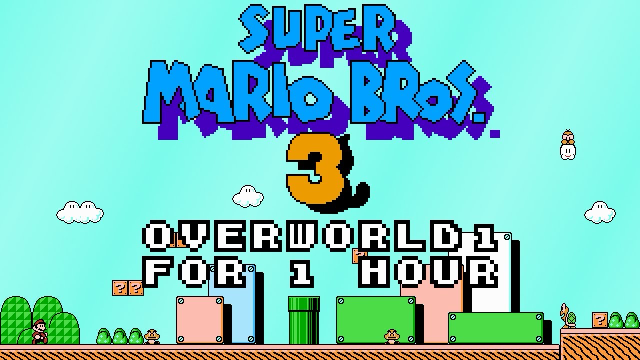 One Hour Game Music: Super Mario Bros 3 - Overworld 1 for 1 Hour - YouTube