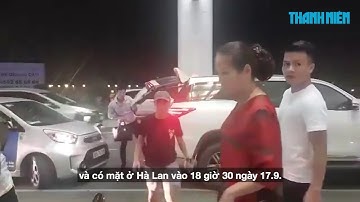 Đoàn văn hậu sang Hà Lan,Quang hải và Tiến Dũng cũng có mặt tại sân bay || I love football