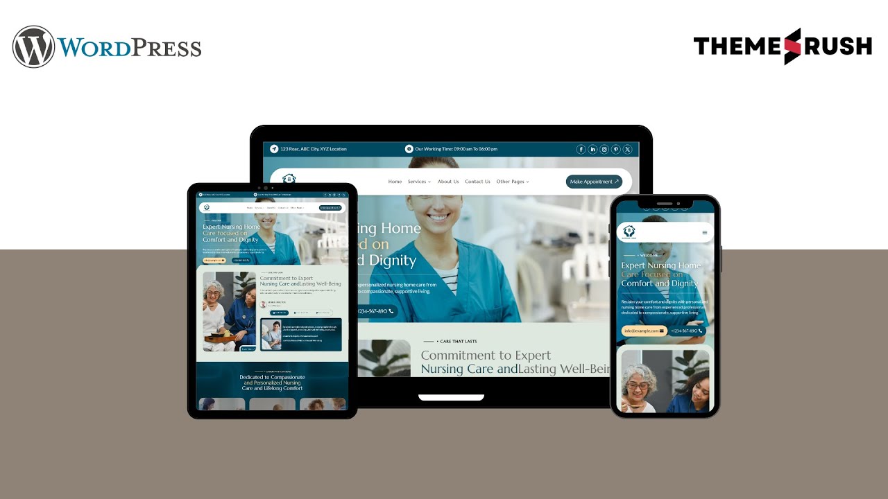 How to Install & Customize – Nursing Home Care WordPress Website Template | Launch Fast!