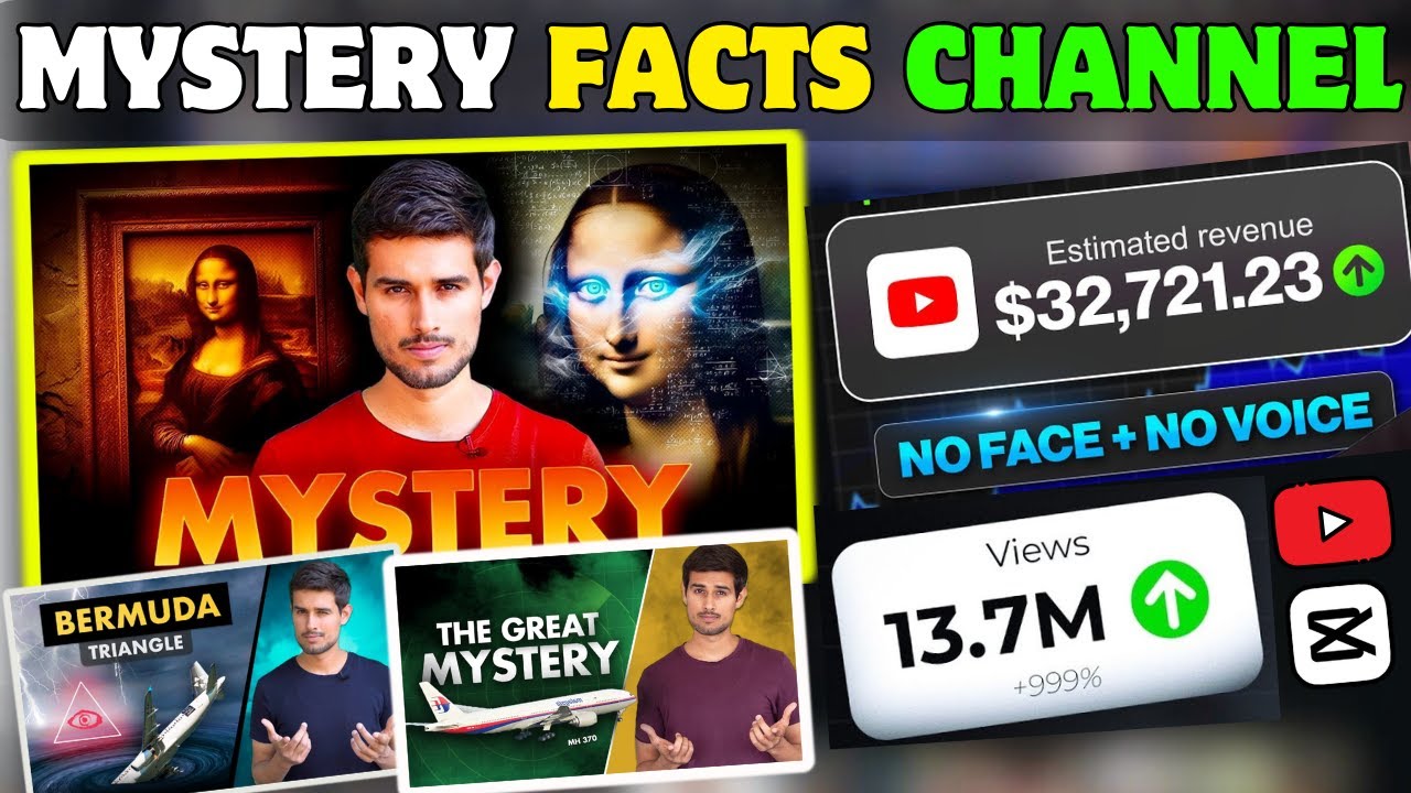 Create A Faceless Mystery Facts Channel By Using Free AI Tools.