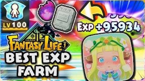 How to Farm Level 100 and 999 Tablets in Fantasy Life i — Monster House Exploit for Dark Fire Slates