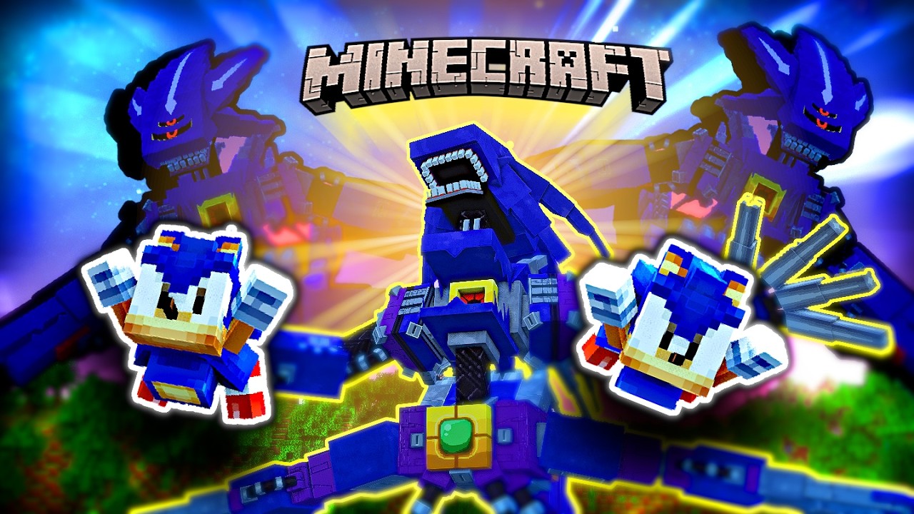SONICRAFT: СОНИК В МАЙНКРАФТЕ!