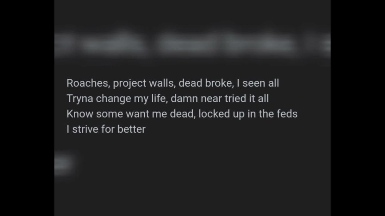 Lil Tjay (project Walls lyrics) ft NBA YoungBoy. YouTube