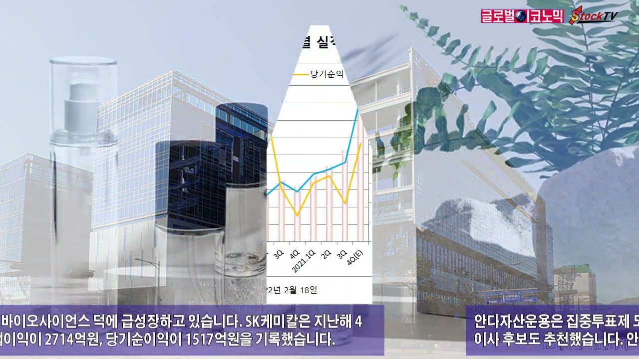 동영상] SK케미칼, 경영권 분쟁 재료에 주가 상승 - 글로벌이코노믹