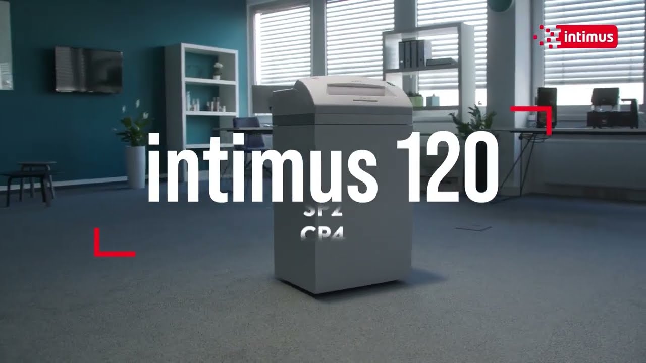 intimus 120 CP4 Paper Shredder