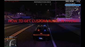 How to Install Custom Audio in GTAV/FiveM *OUTDATED*
