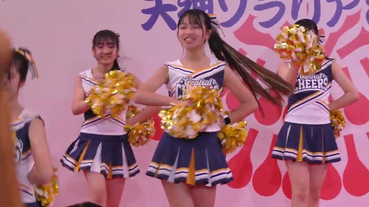 チアダンス天神ソラリア演舞台博多どんたく2024 Cheer dance