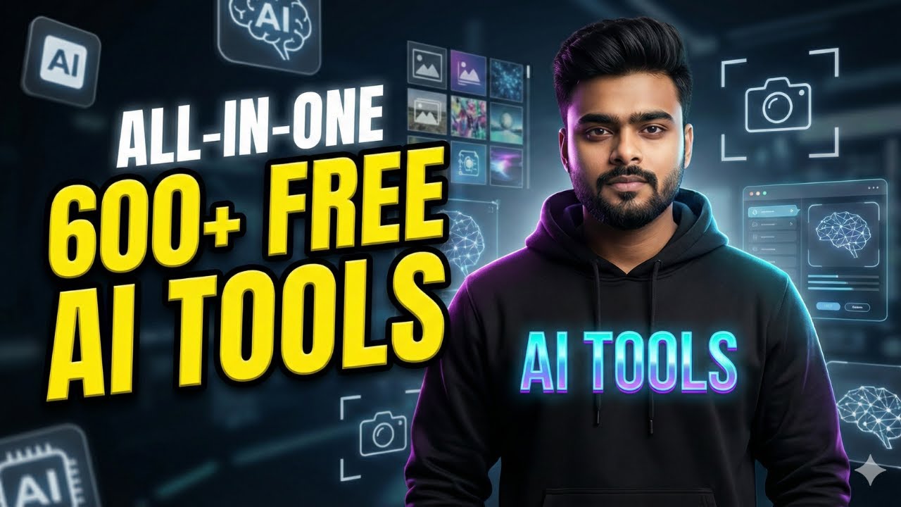 Use 600+ Ai Tools For Free - ALL - IN - ONE Ai Tool - YouTube