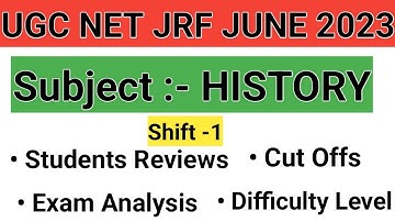 UGC NET JRF JUNE 2023 EXAM LIVE STUDENTS REVIEW  | SHIFT 1 | 16 june 2023