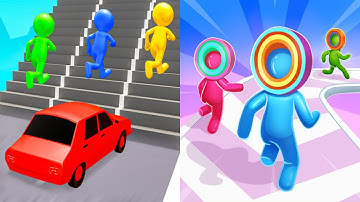 Shape shifting VS Layer Man 3D - All Level Gameplay Walkthrough Android iOS Ep18