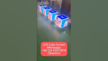 LED Cube Screen #ledscreenfactory #leddisplay #led #ledscreensupplier #ledscreen #ledpanel#ledlights