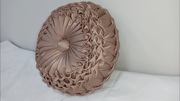 Canadian smocking round pillows, heart shaped pattern/diycsei69