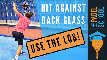 How should YOU hit off the back glass?? Padel Tactics