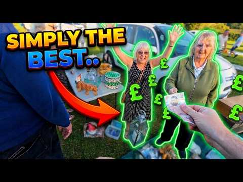 Great British Car Boot Never Fails To Deliver.. POV.